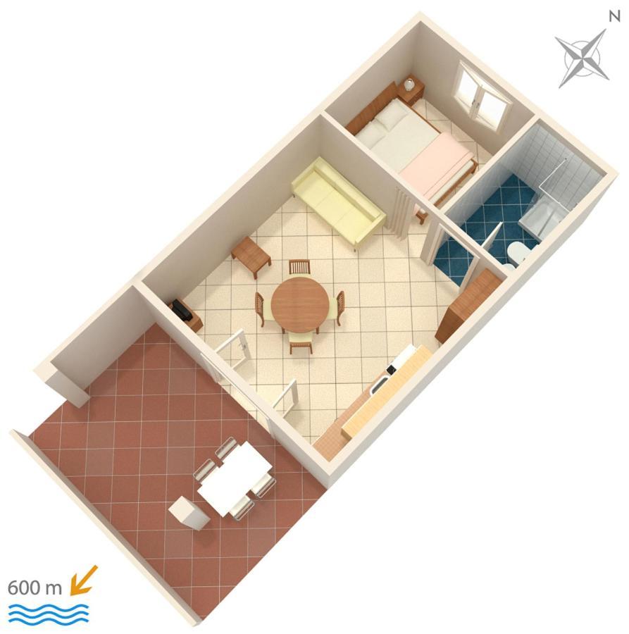 Apartments With A Parking Space Banjol, Rab - 5071 ภายนอก รูปภาพ